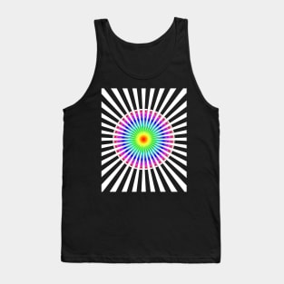 Hypnotic Flower Tank Top